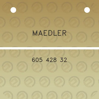 maedler-605-428-32