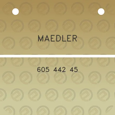 maedler-605-442-45