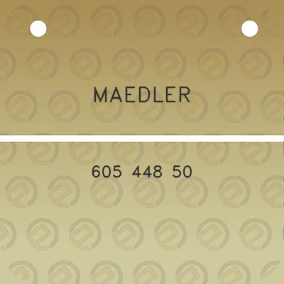 maedler-605-448-50