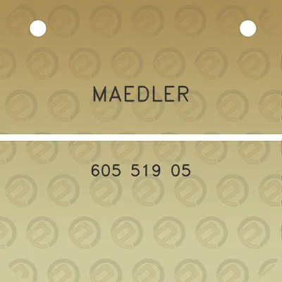 maedler-605-519-05