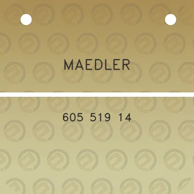 maedler-605-519-14