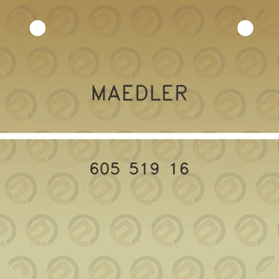 maedler-605-519-16