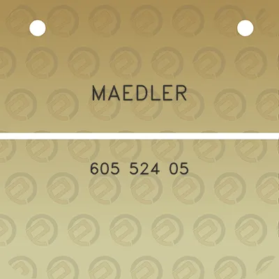 maedler-605-524-05