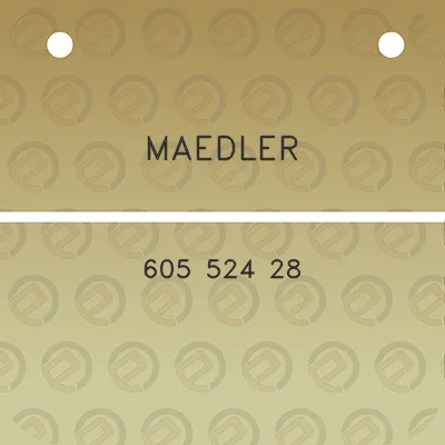 maedler-605-524-28