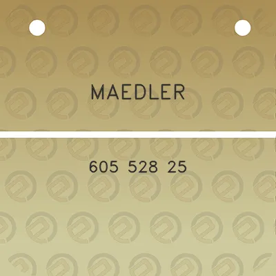 maedler-605-528-25