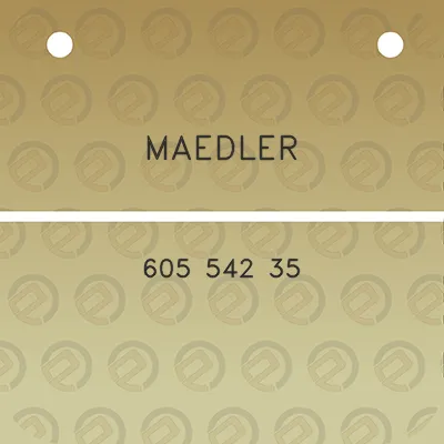 maedler-605-542-35