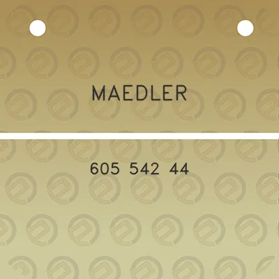 maedler-605-542-44