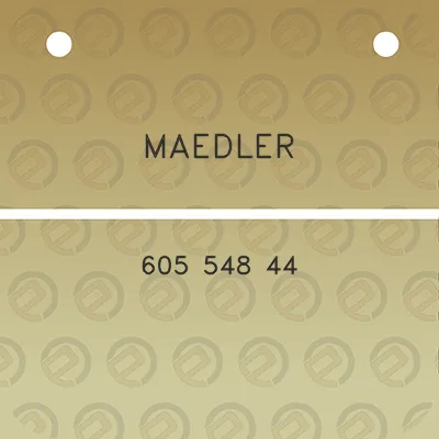 maedler-605-548-44