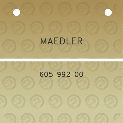 maedler-605-992-00