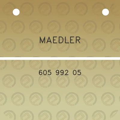 maedler-605-992-05