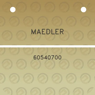 maedler-60540700