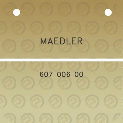 maedler-607-006-00