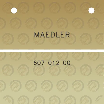 maedler-607-012-00