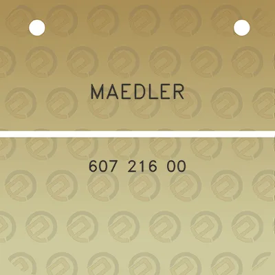 maedler-607-216-00