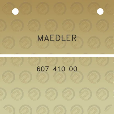 maedler-607-410-00