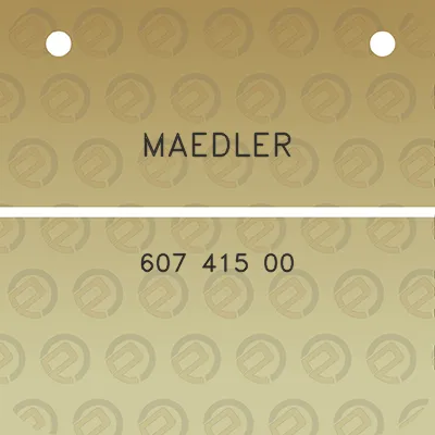 maedler-607-415-00