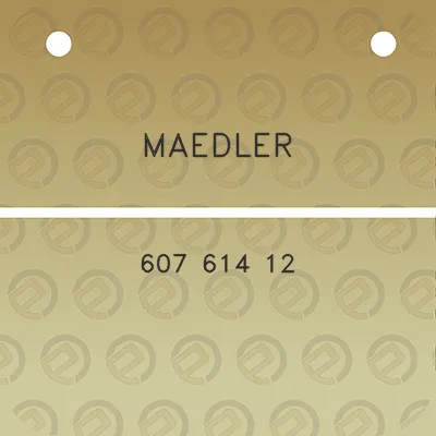 maedler-607-614-12