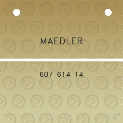 maedler-607-614-14