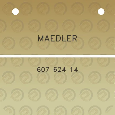 maedler-607-624-14