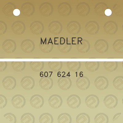 maedler-607-624-16