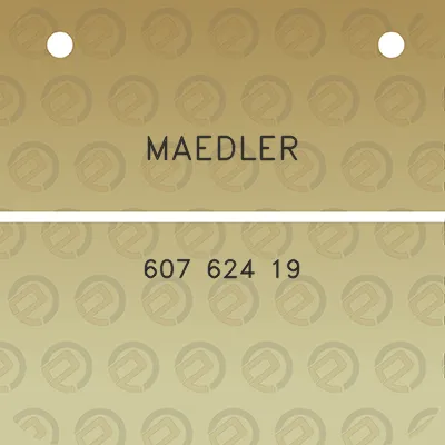 maedler-607-624-19