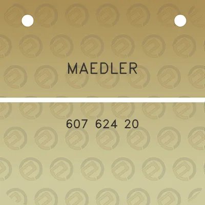 maedler-607-624-20