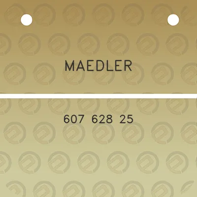 maedler-607-628-25