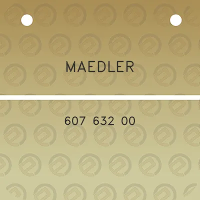 maedler-607-632-00