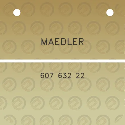 maedler-607-632-22