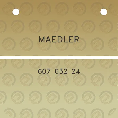 maedler-607-632-24