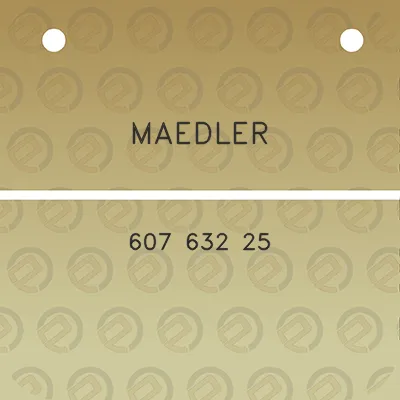 maedler-607-632-25