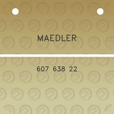 maedler-607-638-22