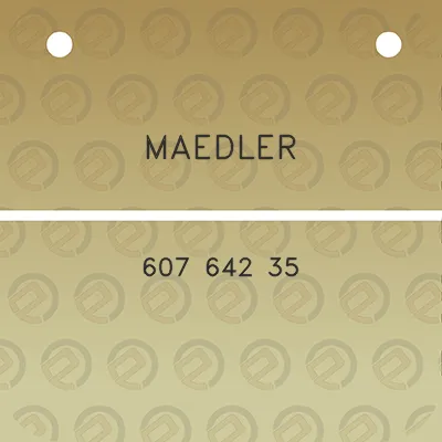 maedler-607-642-35