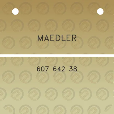 maedler-607-642-38