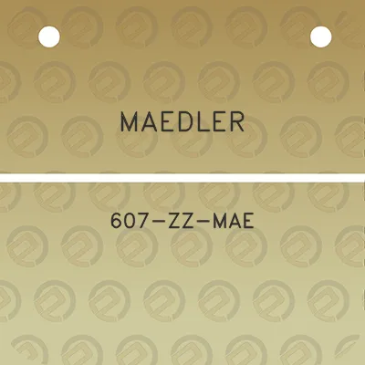 maedler-607-zz-mae