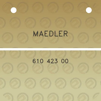 maedler-610-423-00