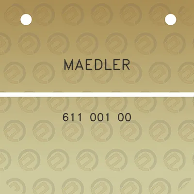 maedler-611-001-00