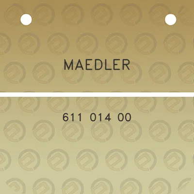 maedler-611-014-00