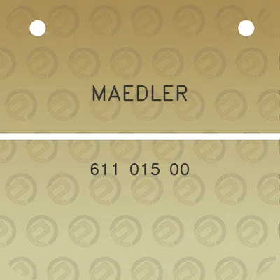 maedler-611-015-00