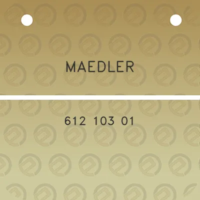 maedler-612-103-01