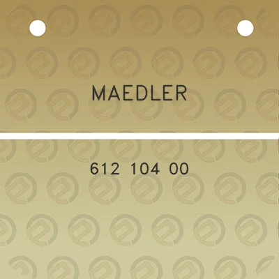 maedler-612-104-00