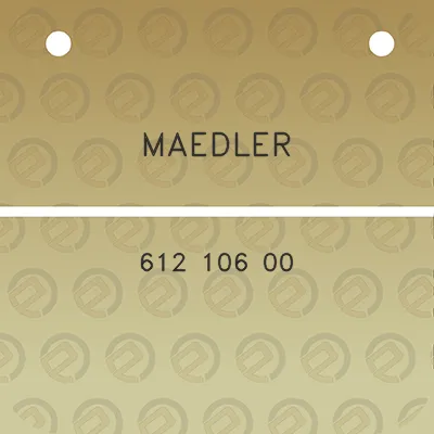 maedler-612-106-00