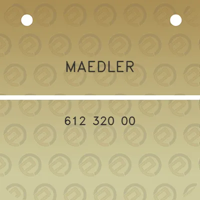 maedler-612-320-00