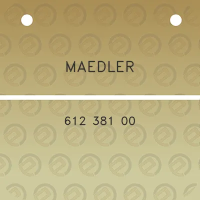 maedler-612-381-00