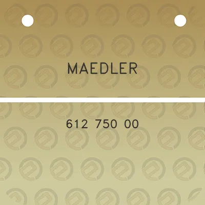 maedler-612-750-00