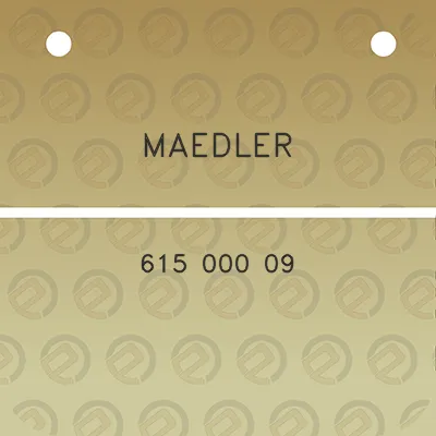 maedler-615-000-09