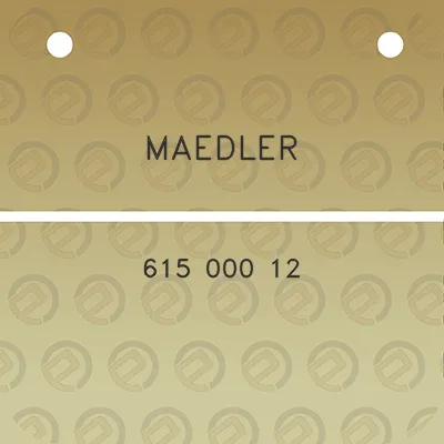 maedler-615-000-12