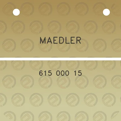 maedler-615-000-15