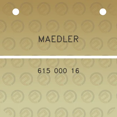 maedler-615-000-16