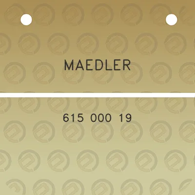 maedler-615-000-19